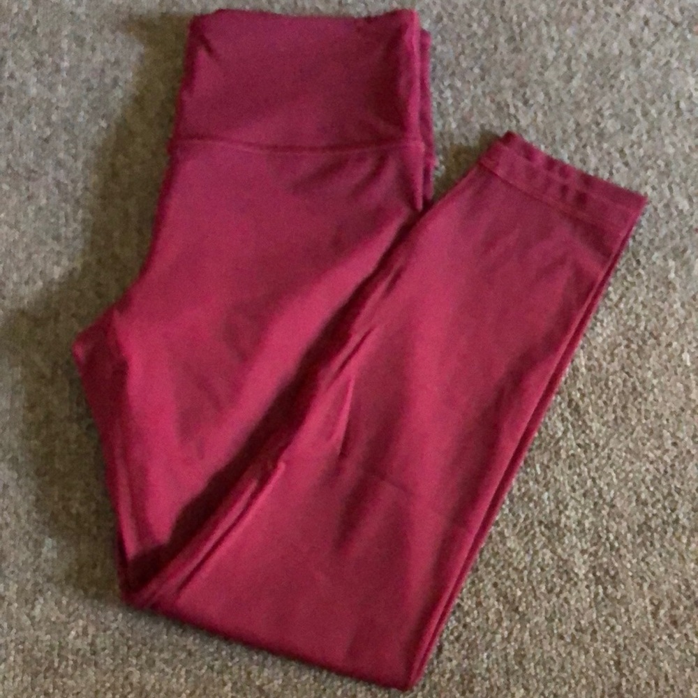 Elation train 7/8 tight- deep red